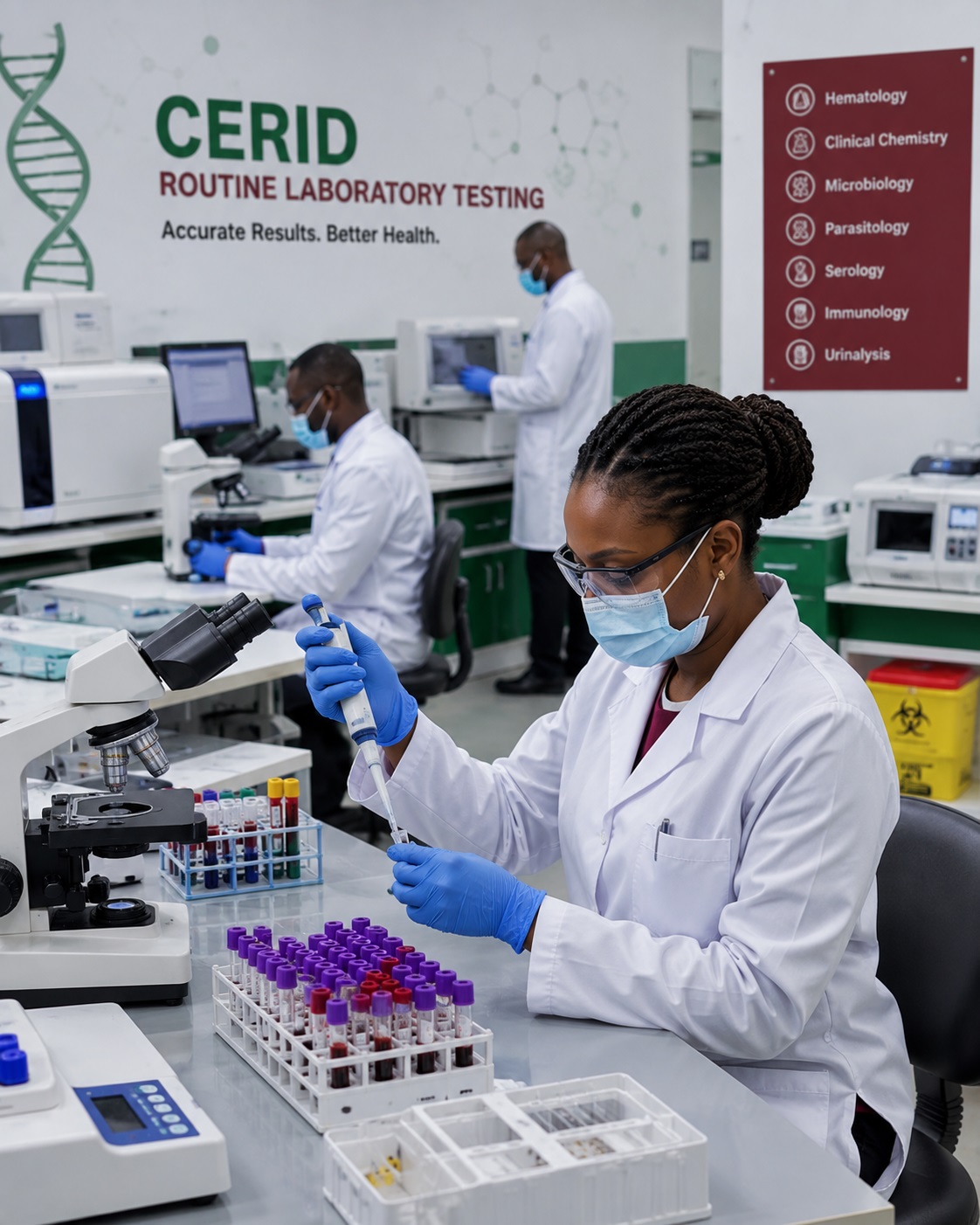 CERID Routine Laboratory Testing